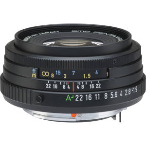  Pentax SMCP-FA 43mm f/1.9 Standard Auto Focus Limited Edition Lens - Black 
