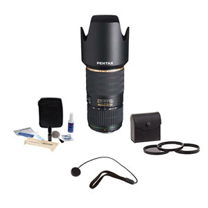  Pentax SMCP-DA 50-135mm f/2.8 ED (IF) SDM AF Lens Kit, with 67mm Filter Kit, Lens Cap Leash, Professional Lens Cleaning Kit, 