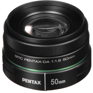  Pentax SMCP-DA 50mm f/1.8 Standard Lens 