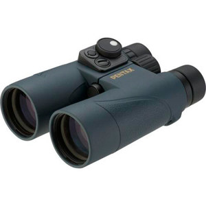  Pentax 7x50 Marine Series Water Proof Roof Prism Binocular with 6.7 Degree Angle of View, LED Compass & Rangefinding Reticle 