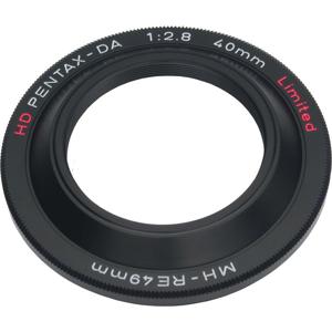  Pentax Lens Hood MH-RE49 for HD  DA 40mm f/2.8 Lens - Black 