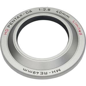  Pentax Lens Hood MH-RE49 for HD  DA 40mm f/2.8 Lens - Silver 