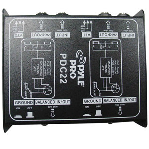Pyle PDC22 Dual 1/4" Instrument PDC22