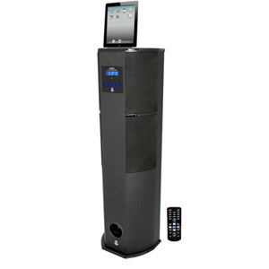 Pyle PHST96IP 600 Watt Digital 2.1 Channel Home Theater Tower PHST96IPBK