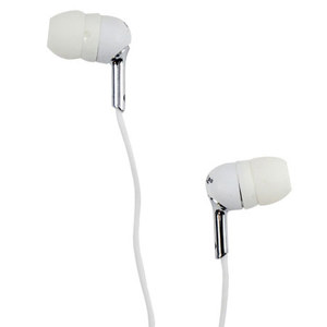 PyleHome PIEH10 Ultra Slim In-Ear Ear-Bud Stereo Bass Headphones PIEH10W