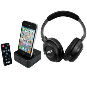 Pyle PIH30R UHF Wireless Stereo Headphones PIH30R