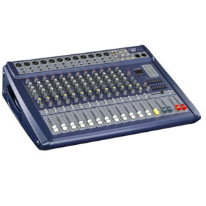 PylePro PMX1208 12 Channel 1000 Watts Amplified Ultra Low Noise Stereo Digital Effect Mixer
