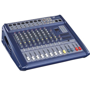 Pyle PMX808 8 Channel 600 Watts Digital Powered Stereo Mixer with DSP: Picture 1 regular