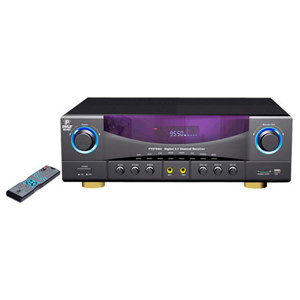 Pyle 5.1 Channel 350 Watts Built-in AM/FM Radio Amplifier Receiver PT570AU