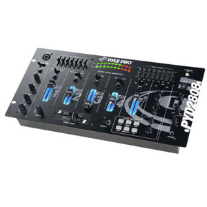 Pyle 19" Rack Mount 4 Channel Professional Mixer PYD2808