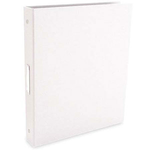 Pina Zangaro Bex 3 Ring Presentation Binder 1/2in White: Picture 1 regular