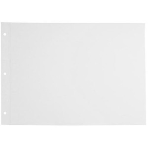  Pina Zangaro 11x14" Double Sided Matte Inkjet Paper with 3 Holes for Post Bound Albums, 10.8 mil, 235 gsm, Landscape Format, 25 Sheets. 
