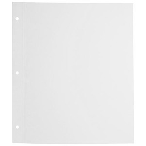  Pina Zangaro 14x11" Double Sided Matte Inkjet Paper with 4 Holes for Post Bound Albums, 10.8 mil, 235 gsm, Portrait Format, 25 Sheets. 