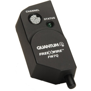  Quantum FW-7Q FreeXWire Radio Receiver for the Qflash 4d or 5d Flashes. 