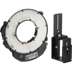  Quantum Quantum Instruments Omicron 4 Professional LED Video Light, Electronically Variable 2500-6500 deg.K Color Temp, Ring Light or Mount Off-Camera 