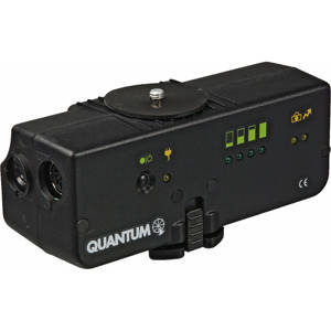  Quantum Turbo AC, All-Day Continuous Power for QFLASH, Shoe & Handle Mount Flashes and Digital Cameras. 