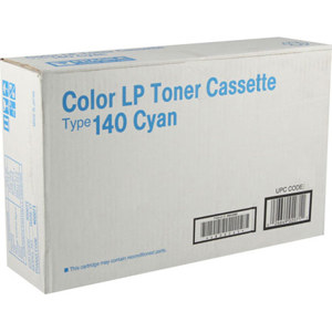 Ricoh Cyan Toner Cartridge Type 140, 6500 Pages Yield 