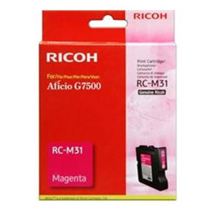  Ricoh Magenta Gel Ink Cartridge for Aficio G7500 Inkjet Printer 