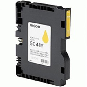  Ricoh GC41 Print Ink Cartridge for SG 3110DNw & SG 3110DN Printers, Yellow 
