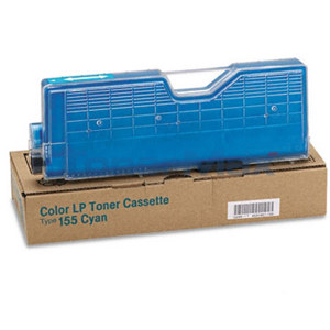  Ricoh Type 155 Cyan Toner Cartridge, 2500 Pages Yield 