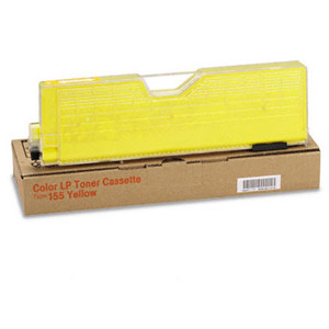  Ricoh Type 155 Yellow Toner Cartridge, Yields 2500 Pages 