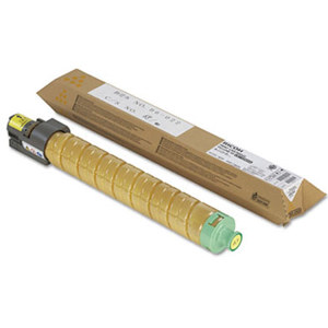  Ricoh Type SP C811DNHA High Yield Yellow Toner Cartridge, Yields 15000 Pages 