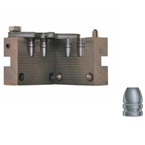  RCBS 2-Cavity Cowboy Bullet Mold for .38 Caliber, 140 Grain Flat Nose, .358" Diameter 