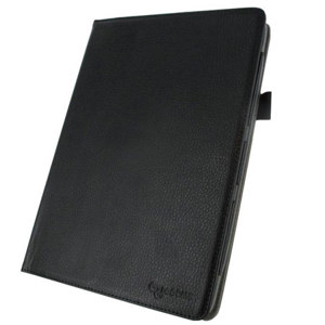 rooCASE Dual-Axis Leather Folio Case Cover RC-TF300-DA-BK