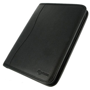 rooCASE Executive Leather Case for iPad 2 / iPad 3, Black: Picture 1 regular