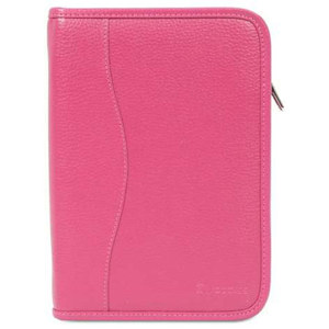 rooCASE Executive Portfolio Leather Case Cover for iPad Mini, Magenta: Picture 1 regular