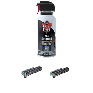  Ricoh SP Color & Black Drum Unit Kit for C830DN Laser Printer, Plus Dust-Off Spray Can 