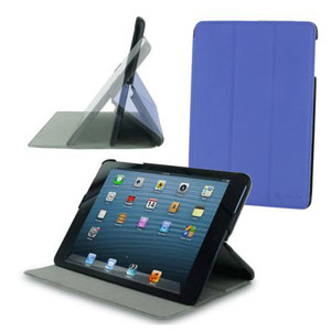 rooCASE Slimline Lightweight Shell Case for Apple iPad Mini, Blue: Picture 1 regular