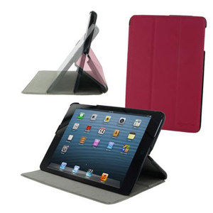 rooCASE Slimline Lightweight Shell Case for Apple iPad Mini, Magenta: Picture 1 regular