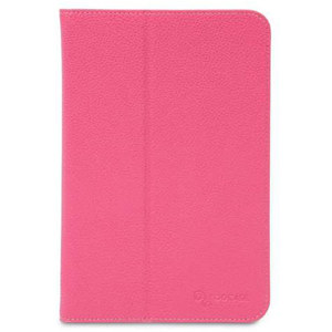rooCASE Ultra Slim Vegan Leather Folio Case Cover for iPad Mini, Magenta: Picture 1 regular