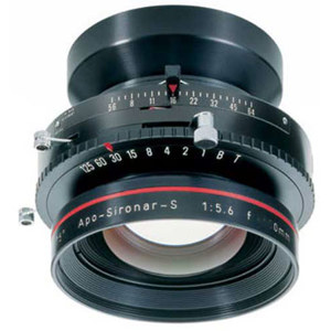  Rodenstock 135mm f/5.6 Apo-Sironar-S Multi-Coated Large Format Lens with a Copal #0 Shutter 
