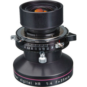  Rodenstock 35mm f/4 Apo-Sironar Digaron-S Digital HR Lens for DSLR Cameras & Digital Backs, Includes Copal #0 Shutter 