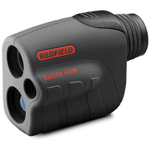  Redfield Raider 600 Metric Laser Rangefinder, 6X Magnification, LCD Display with Aiming Reticle, Fully Multicoated Optics, Black 