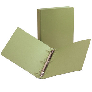 Cargo 3-Ring Binder 10"X11.5"X1" / Sage 7290515