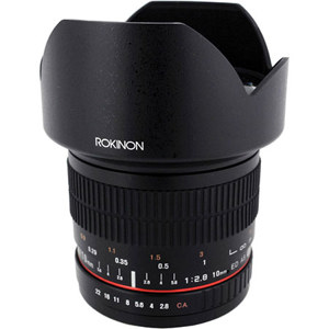  Rokinon 10mm f/2.8 ED AS NCS CS Lens for Samsung NX Mount, Manual Focus 