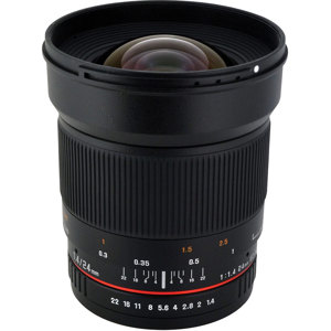  Rokinon 24mm f/1.4 Aspherical Wide Angle Lens for Pentax 