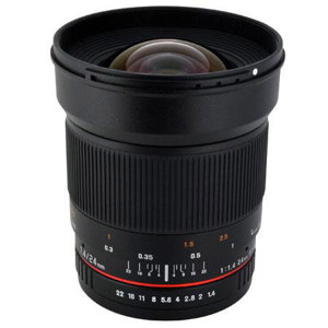  Rokinon 24mm f/1.4 Aspherical Wide Angle Lens for Samsung NX 