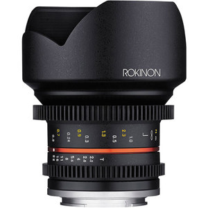  Rokinon 12mm T2.2 Cine Lens for Fuji X Mount 