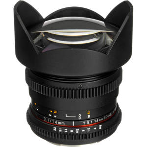  Rokinon 14mm T3.1 Cine Lens for Canon EF-Mount 