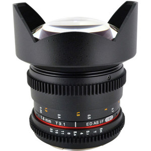  Rokinon 14mm T3.1 Cine Lens for Sony A-Mount 
