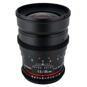  Rokinon 35mm T1.5 Cine Lens for Nikon F 