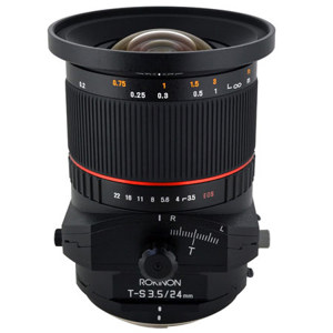  Rokinon 24mm f/3.5 Tilt Shift Lens for Sony Alpha 