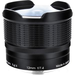  Rokinon 12mm F7.4 RMC Fisheye Lens for Fujifilm X Mount, 4 Groups / 4 Elements, 11.81" / 30cm Minimum Focus Distance 