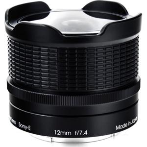  Rokinon 12mm F7.4 RMC Fisheye Lens for Sony E NEX Mount, 4 Groups / 4 Elements, 11.81" / 30cm Minimum Focus Distance 