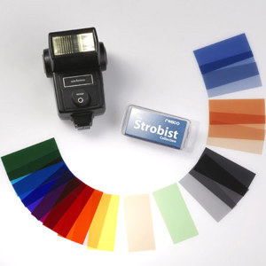  Rosco The Strobist Collection, Strobist 55 Piece Cinegel Filter Kit, 1.5x3.25" to fit most Shoe Mount Strobes. 