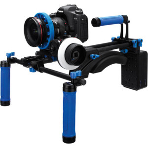  Redrock Micro DSLR Field Cinema Deluxe Bundle (FollowFocus, Blue) 